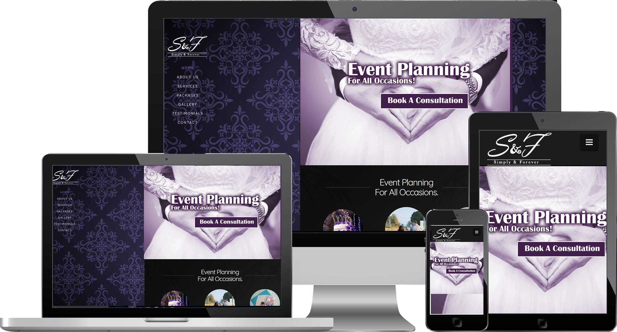 Event Planning Web Site Design