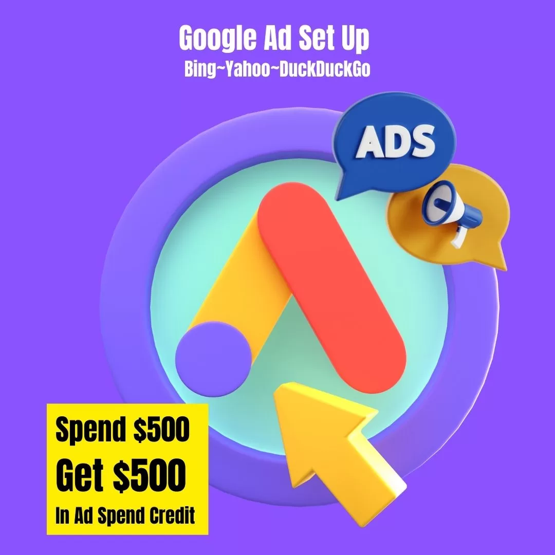 google ad setup